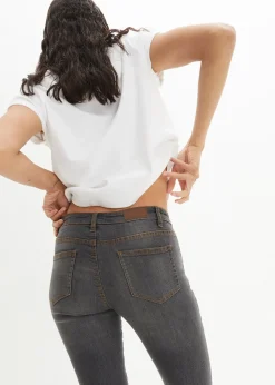 Jean bootcut taille mi-haute, extensible