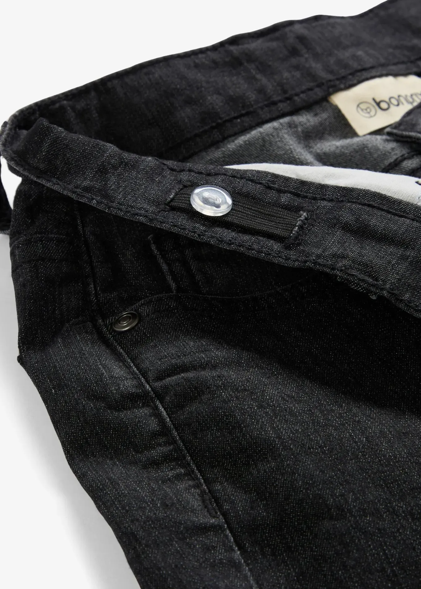 Jean bootcut, taille mi-haute