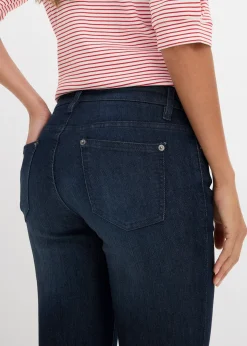 Jean bootcut taille mi-haute, extensible