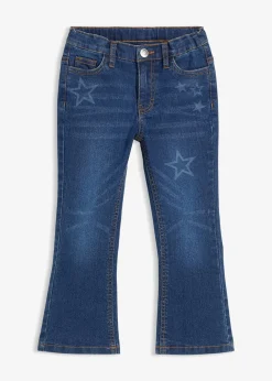 Jean bootcut thermique, taille mi-haute