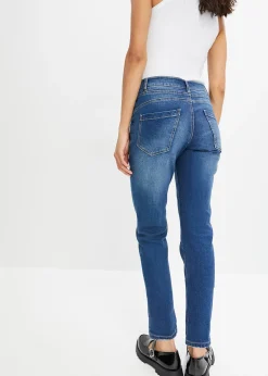 Jean boyfriend taille mi-haute