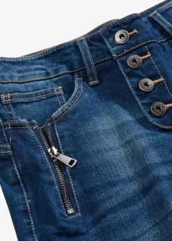 Jean boyfriend taille mi-haute