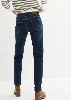 Jean Boyfriend taille mi-haute, extensible