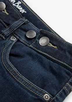 Jean Boyfriend taille mi-haute, extensible