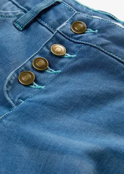 Jean boyfriend taille mi-haute