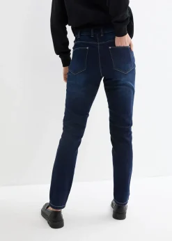 Jean boyfriend taille mi-haute, extensible