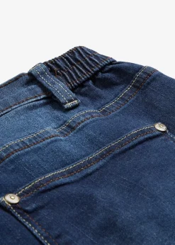 Jean boyfriend taille mi-haute, extensible