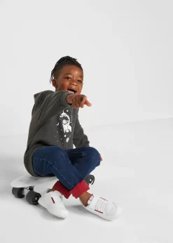 Jean chaud garçon avec doublure jersey