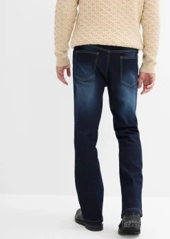 Jean classique à taille élastiquée, bootcut