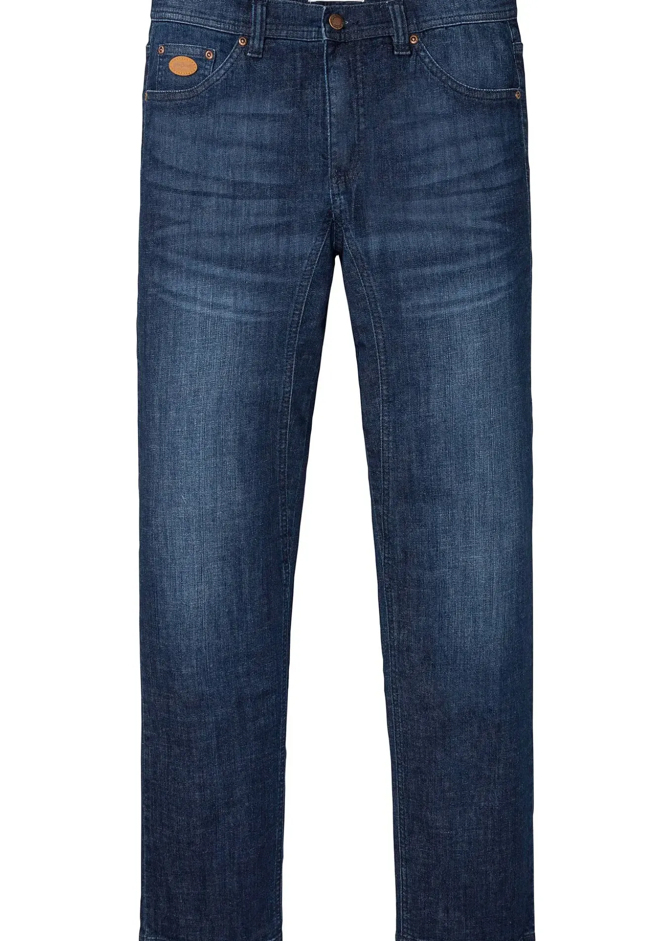 Jean classique avec entrejambe renforcé, fuselé