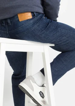 Jean classique avec entrejambe renforcé, fuselé