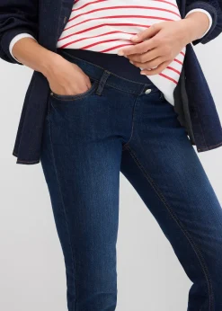 Jean de grossesse, coupe droite