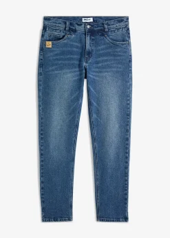 Jean droit extensible en denim épais, Regular