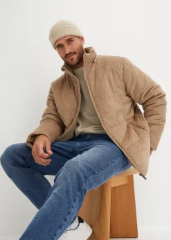 Jean droit extensible en denim épais, Regular