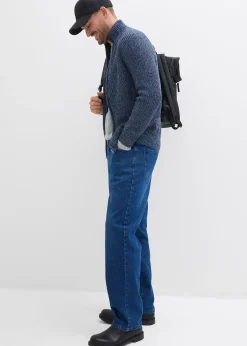 Jean droit extensible, loose