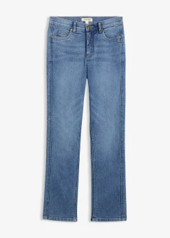 Jean droit taille haute