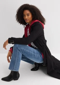 Jean droit taille haute