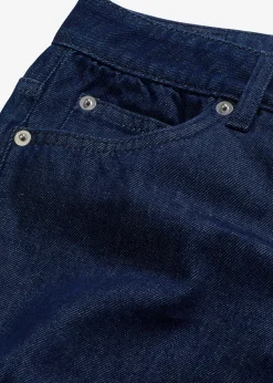 Jean droit taille mi-haute