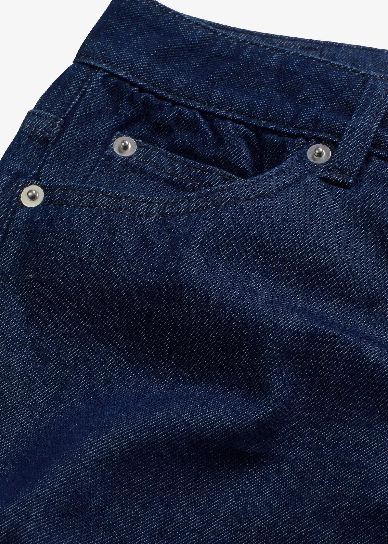 Jean droit taille mi-haute