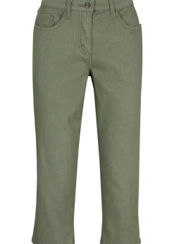 Jean droit, taille mi-haute et confortable