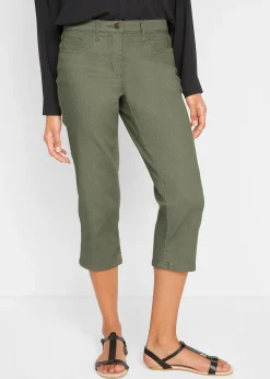 Jean droit, taille mi-haute et confortable