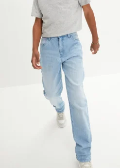 Jean extensible, ample et droit