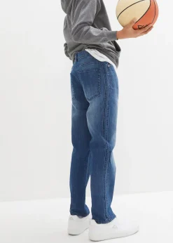 Jean extensible, ample et droit