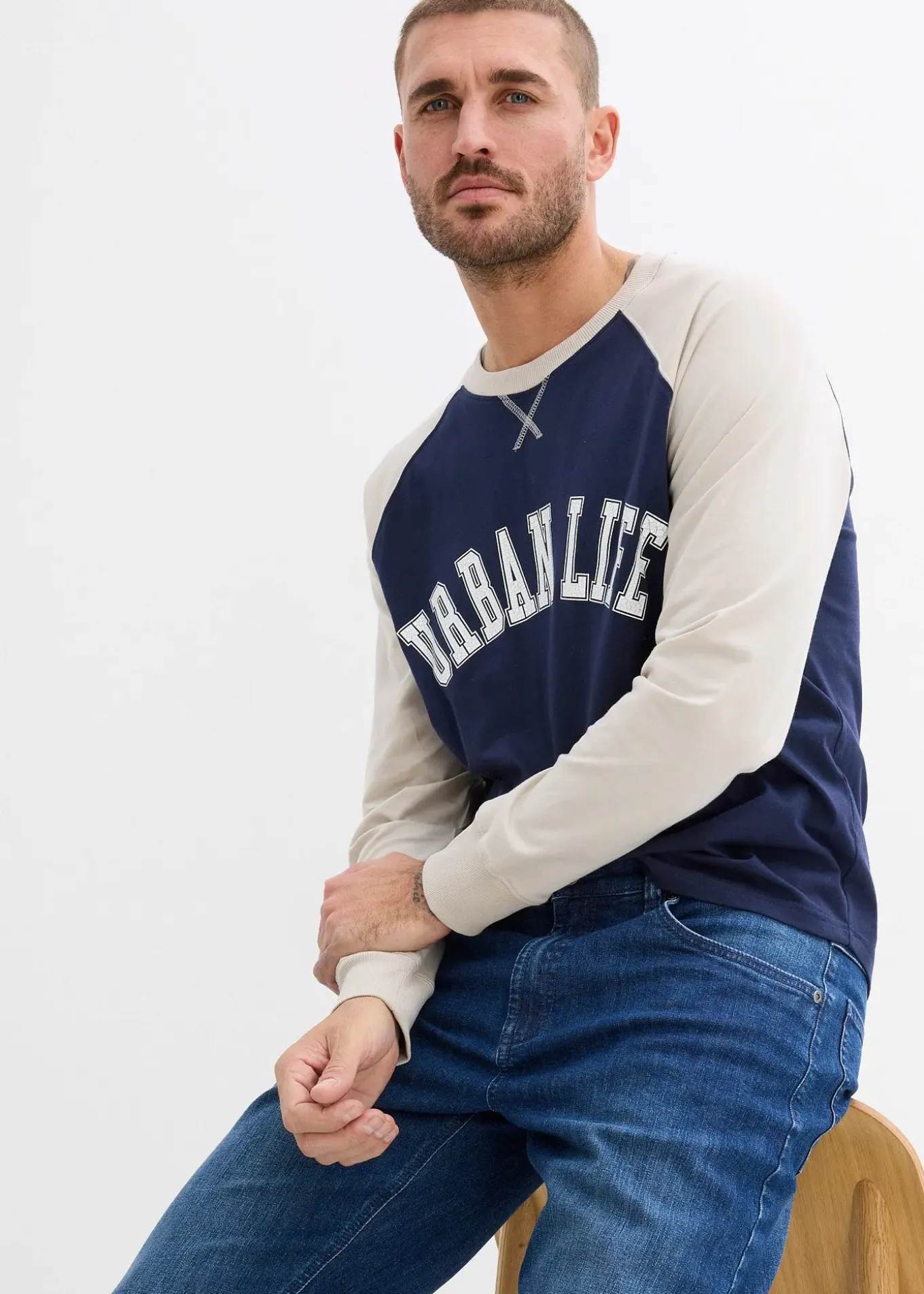 Jean extensible loose, droit