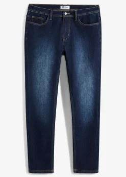 Jean extensible Regular avec doublure thermique, droit