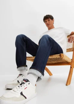 Jean extensible Regular avec doublure thermique, droit