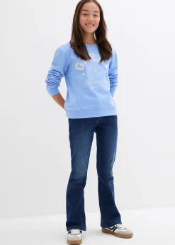 Jean flare taille basse