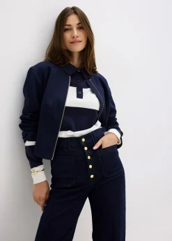 Jean flare taille haute