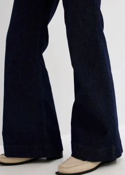 Jean flare taille haute