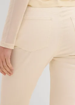 Jean flare taille haute, cropped