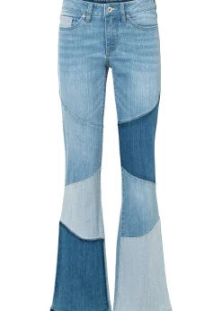 Jean flare taille mi-haute