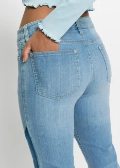 Jean flare taille mi-haute