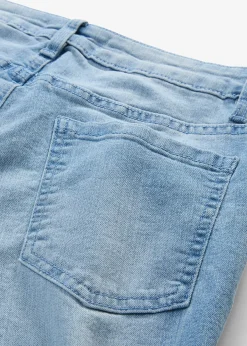 Jean flare taille mi-haute, extensible