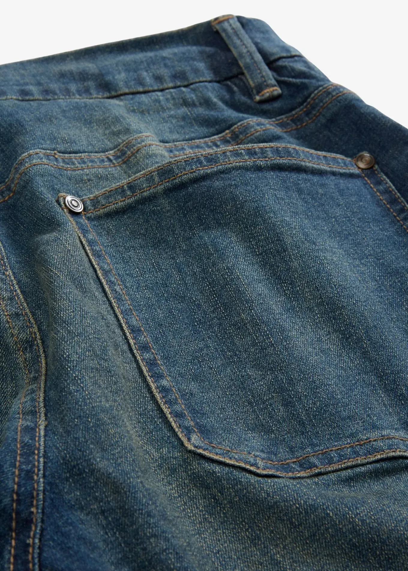 Jean flare taille mi-haute