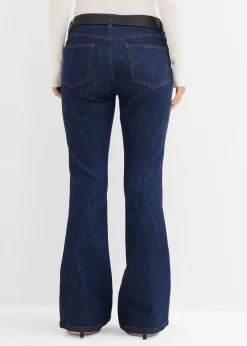 Jean flare taille mi-haute