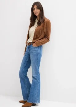 Jean flare taille mi-haute