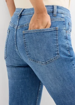 Jean flare taille mi-haute