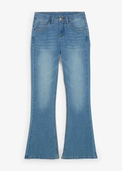 Jean flare taille mi-haute