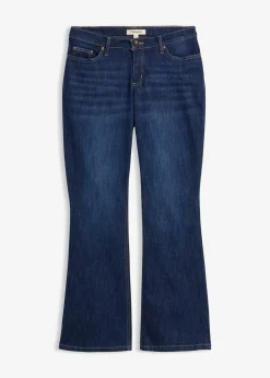 Jean flare, taille mi-haute