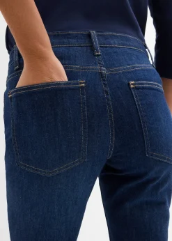 Jean flare, taille mi-haute