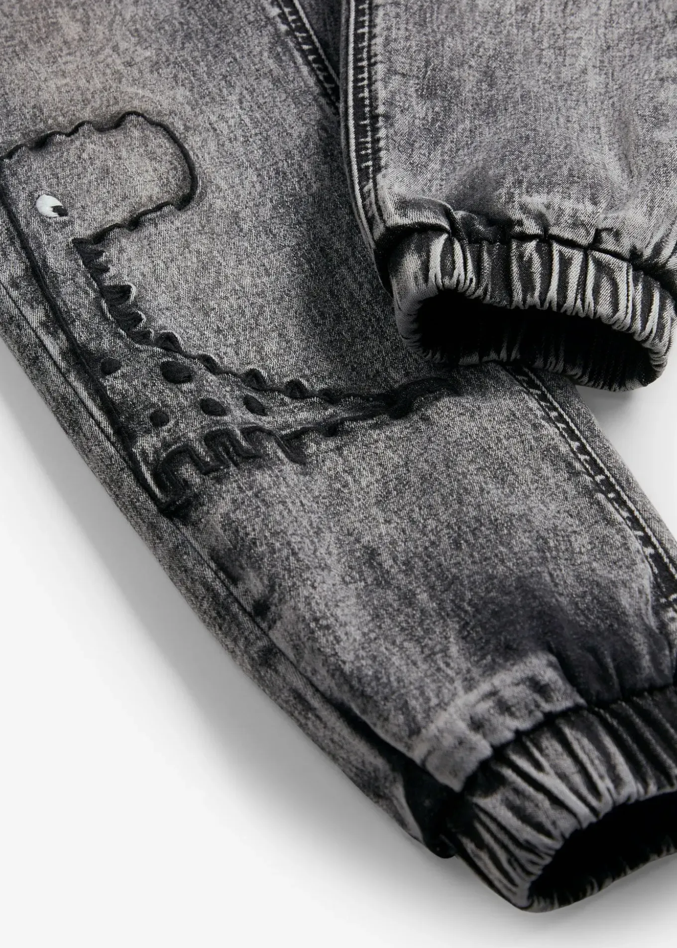 Jean jogger avec doublure thermique en jersey, regular