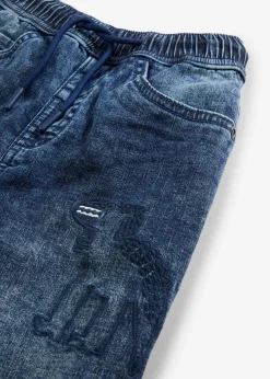 Jean jogger avec doublure thermique en jersey, regular