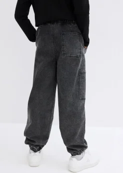 Jean jogger cargo extensible, Loose