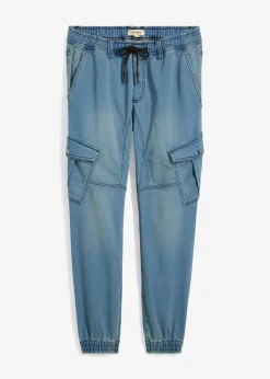 Jean jogger droit avec poches cargo, regular