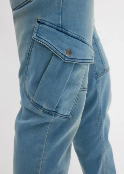 Jean jogger droit avec poches cargo, regular