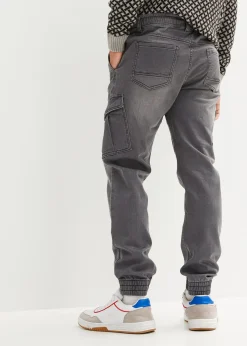Jean jogger droit avec poches cargo, regular